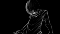 Boy black monochrome