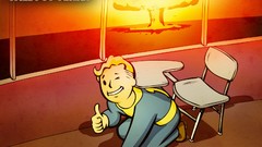 Boy fallout posters video games vault-boy