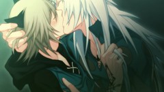 Boy kissing nekomimi yaoi