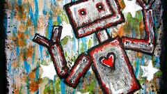 Boy Robots digital art