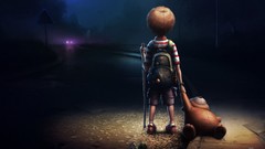 Boys! walking stick teddy bears Backpacks renders soda cans
