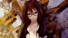 Bra glasses graffiti short