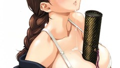 Bra hentai huge boobs holding boobs