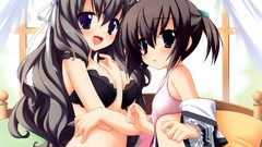 Bra open shirt garter