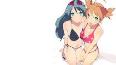 Bra pixiv green eyes