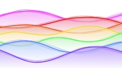 Brain Turkey waves 3840x1080 wallz twizzling neonsalad