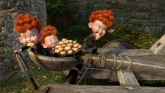 Brave animation posters disney movie stills