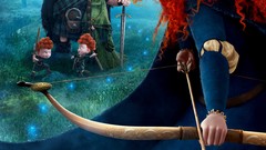 Brave animation posters disney movie stills