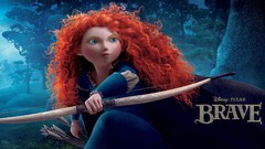 Brave pixar blue eyes redheads Disney Company bow (weapon)