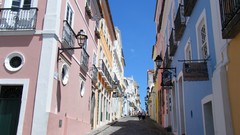 Brazil buildings historic streets