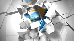 Break through abstract