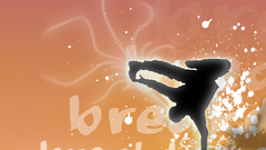 Breakdancing b-boy