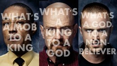Breaking Bad collage Men Typography walter white jesse pinkman