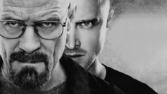 Breaking Bad grayscale monochrome