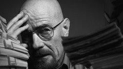Breaking Bad walter white bryan cranston greyscale men with 