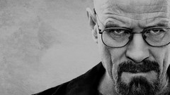 Breaking Bad walter white bryan cranston TV series grayscale