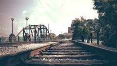 Bridge City railway outdoors urban