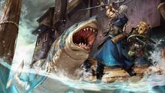 Bridge shark hunters artwork