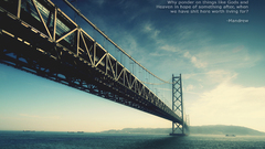 Bridges Akashi Kaikyo bridge