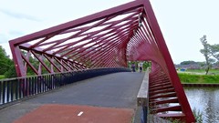 Bridges Bicycles outdoors artwork The Netherlands archetecture