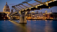 Bridges buildings cities Landscapes