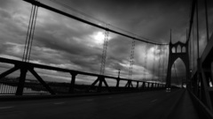 Bridges grayscale rivers