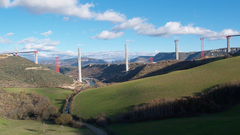 Bridges millau viaduct constructions