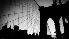 Bridges monochrome architecture grayscale