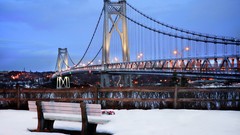 Bridges USA cities York Hudson