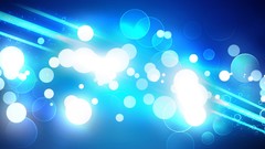 Bright abstract circles stripes blurred multicolor