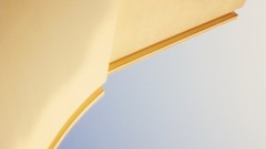 Bright architecture minimalistic