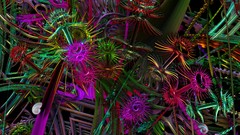 Bright Fractals multicolor digital art