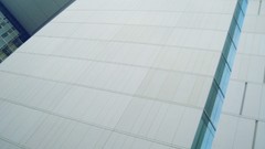 Bright modern architecture buildings