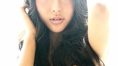 Bright woman asians brunettes models teen zhang shi chao