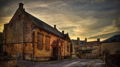 Britain Bricks houses HDR Photography