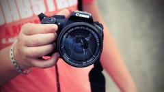 Broken lens Cameras canon