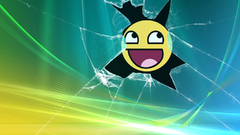 Broken screen Awesome Face