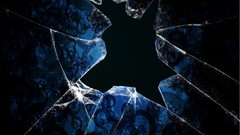 Broken screen broken glass