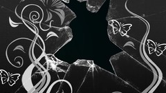 Broken screen broken glass