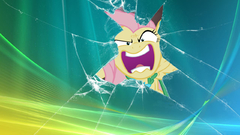 Broken screen rage Fluttershy