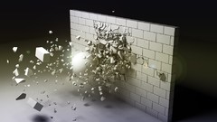 Broken wall