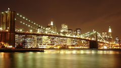 Brooklyn Bridge water river