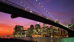 Brooklyn Manhattan cityscapes brooklyn bridge new york city 