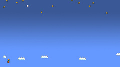 Bros retro game video