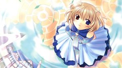 Brown anime girls heterochromia lasty farson