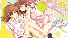 Brown anime girls misaka mikoto shirai kuroko toaru majutsu no 