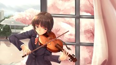 Brown anime girls seifuku