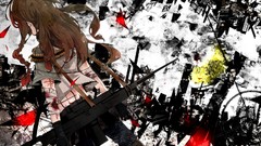 Brown anime girls vocaloid ia