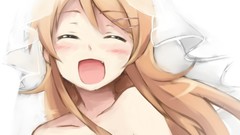 Brown dress fangs wedding Calendar blondes blush long hair 