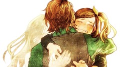 Brown tears long hair Bunnies braids Tiger And Bunny Kaburagi 